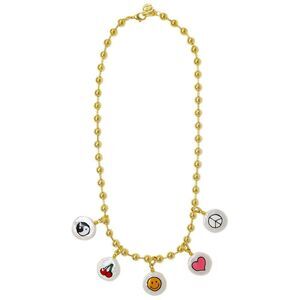 Cloverpost Squad 14K Plated 15-16Mm Pearl Charm Necklace